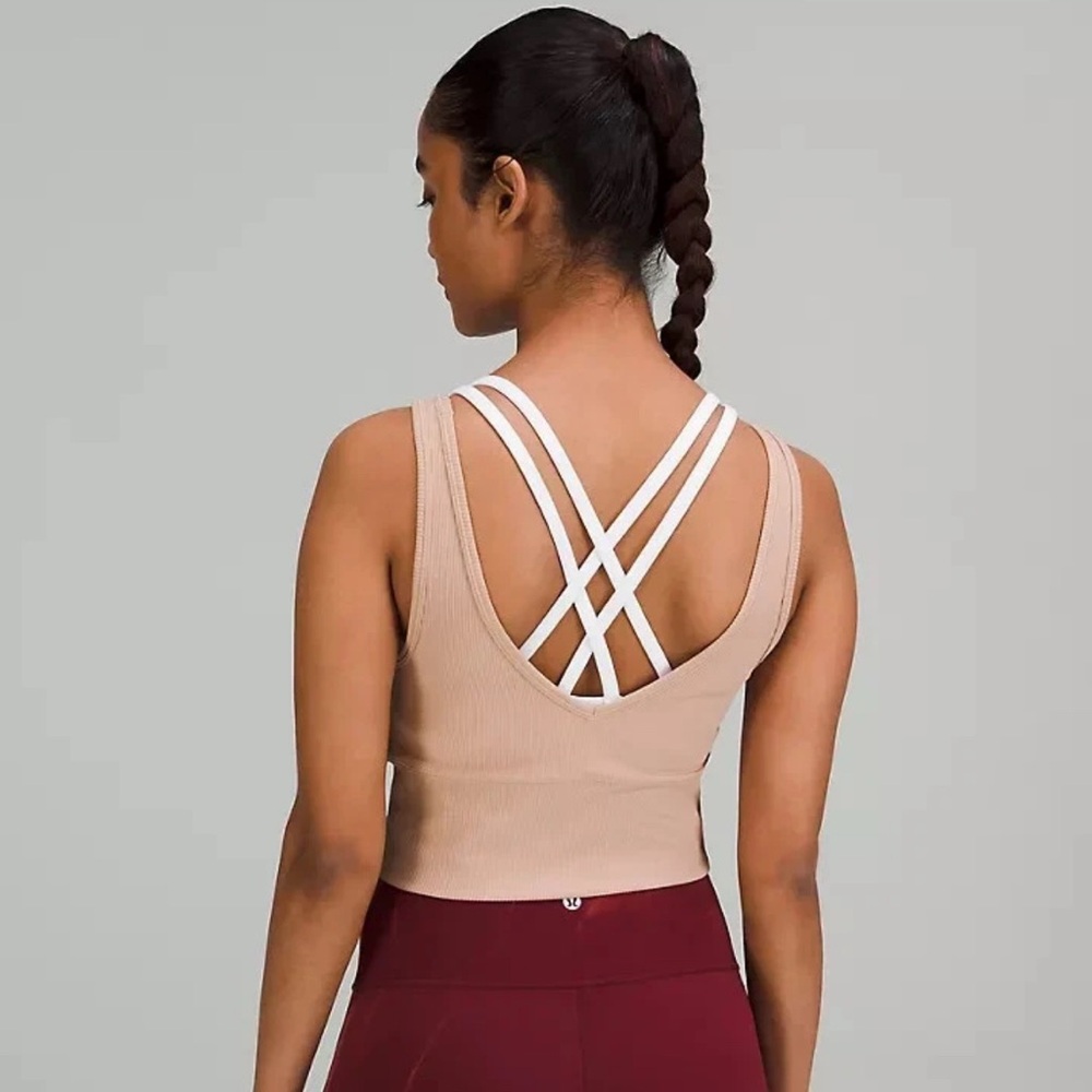 Lululemon Power Pivot Ribbed‎ Tank Top Size 4
